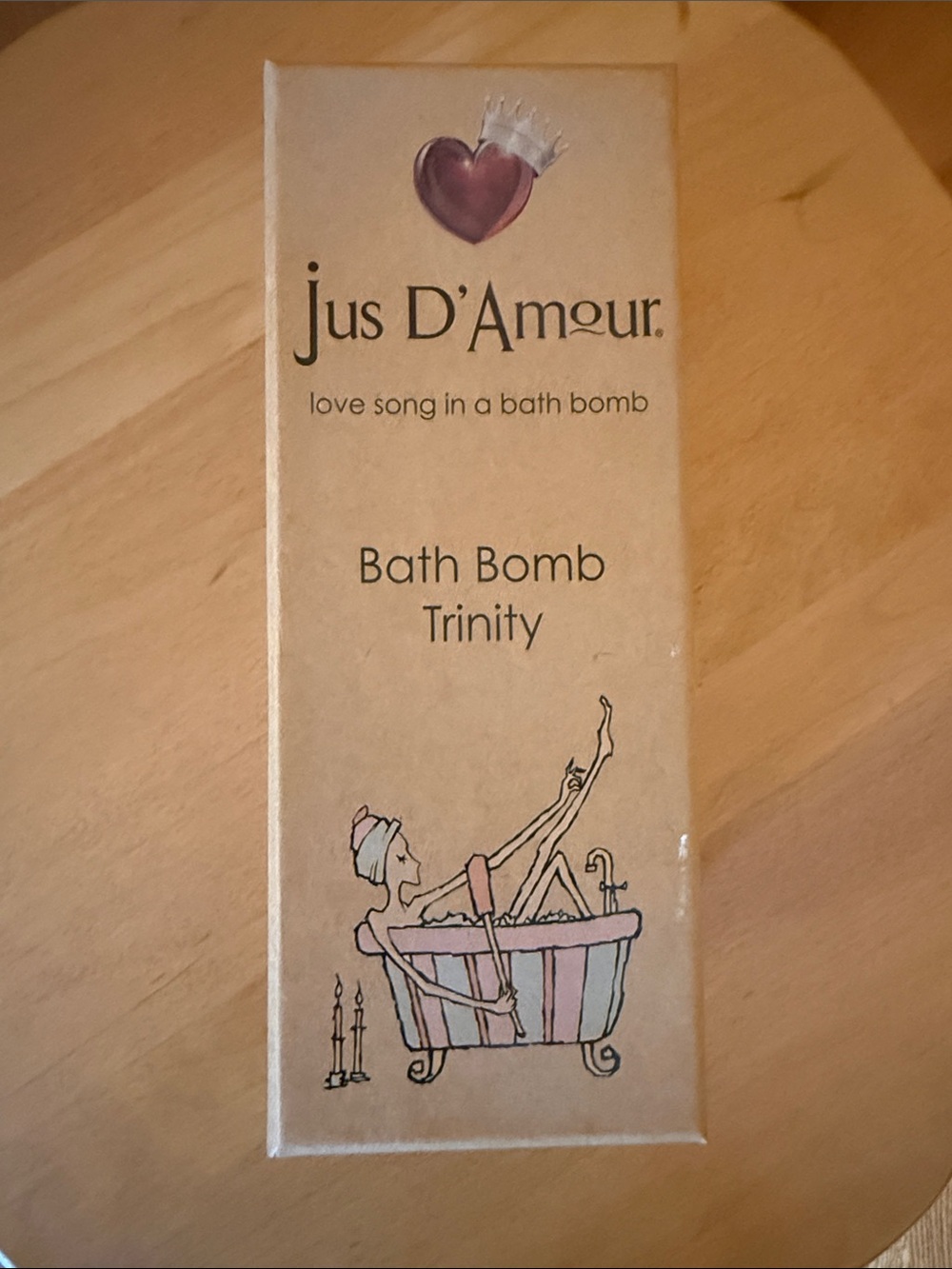 Jus D’ Amour Bath Bomb Trinity
